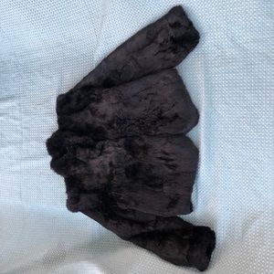 Vintage Rabbit Fur Coat